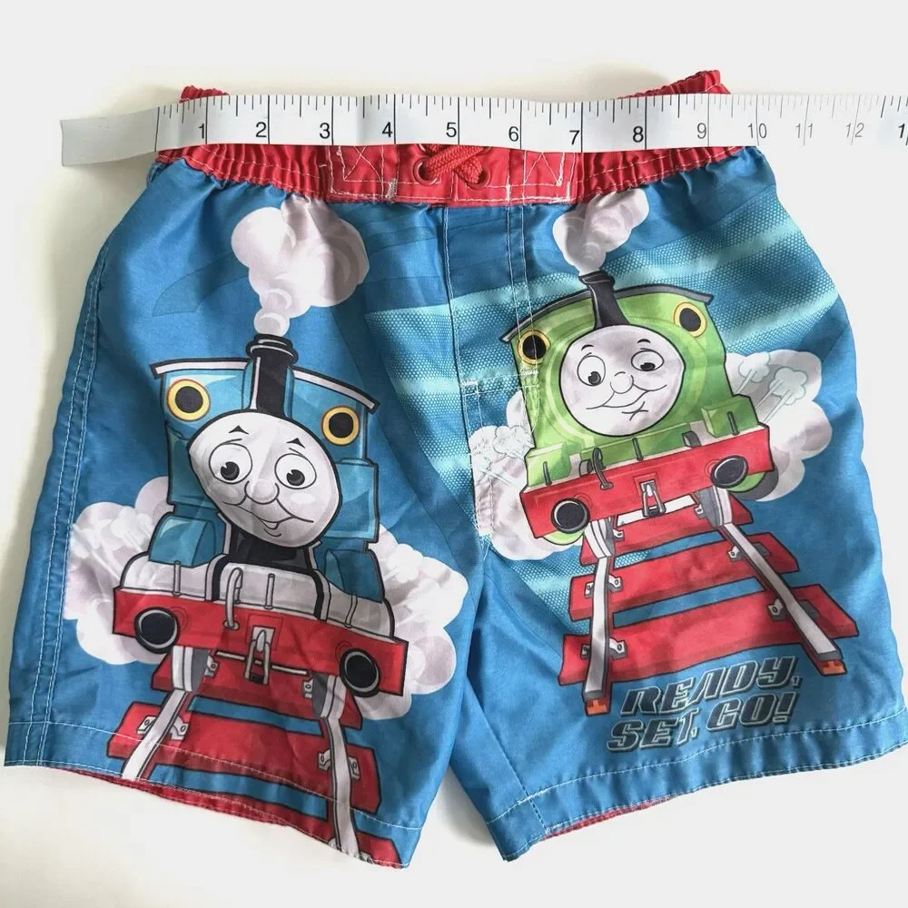 Thomas And Friends Toddler Boys 3T Swim Trunks Thomas The Train Swimwear Percy